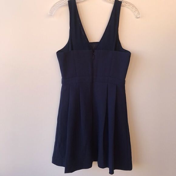 BCBG Navy Tank Fit and Flare Dress size 2 - Picture 5 of 9